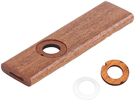 Hölzerner Kazoo Partner Leicht zu Lernen Musikalisches Instrument Tragbarer Antiker Saxophon -Sound für Gitarre Ukulele