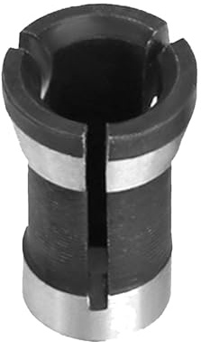 ZiStarlilife Juego de portabrocas de extensión de broca de enrutador con vástago de 6 mm, 6,35 mm, 8 mm, para cortar madera, grabado, fresadora, herramienta de acero al carbono (6,35 mm)