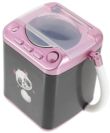 iplusmile Elektrischer Mini Make Up Pinselreiniger Kompakte Waschtrommel für Bürsten Schwämme und Puderquasten Schnelle Tiefenreinigung Tragbares Beauty Tool Passend für Verschiedene