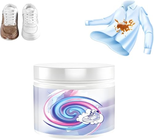 Crema detergente multifunzionale e smacchiante,crema detergente multiuso da 260g, detergente multiuso per vestiti e scarpe - Efficace e facile da usare