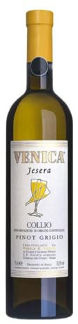 Jesera Pinot Grigio 2025 Collio DOC Venica | Vino Bianco, Collio DOC, Annata 2025, Pinot Grigio