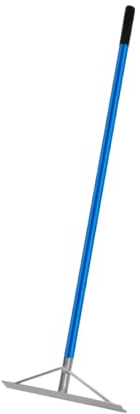 Extractor Esparcidor De Rastrillo Hormigón Aluminio, Flotador Profesional Con Base 51 Cm Ancho, Kit Herramientas Niveladoras, For Superficies Nivelación Vibraciones(Blue)