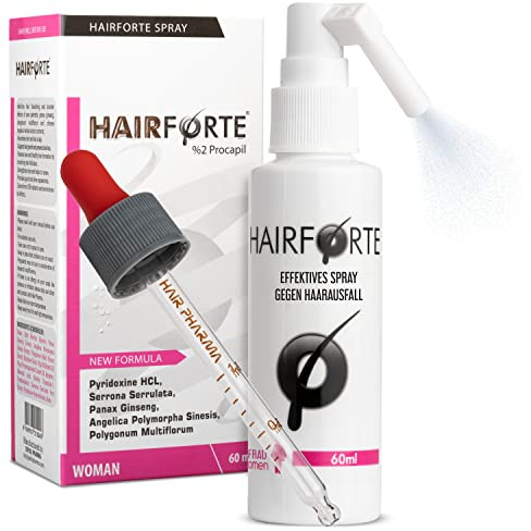 HairForte damspray 2 % Procapil mot håravfall DHT-blockerare