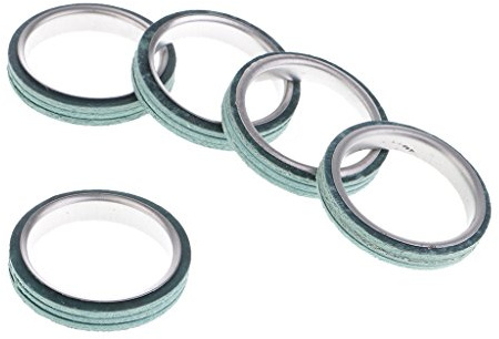 SDENSHI 5 pcs. Φ 30mm Auspuff Dichtungen, Hochwertige Dichtringe für Abgas Schalldämpfer, passend für 125cc 150cc Roller Moped Dirt Bike
