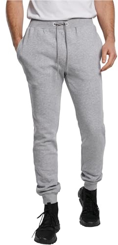 Urban Classics Organic Basic Sweatpants, Pantalones Deportivos, Hombre, Gris, M
