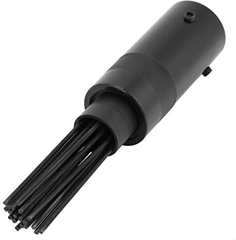 Drucklufthammer-Aufsatz, Druckluftwerkzeug-Nadelentroster-Aufsatz 19x3mm für Drucklufthammer-Meißel-Rost-Entfernung