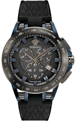 Versace Analog Modell VE3E00221 Sport Tech Chrono 45 mm 10 ATM. Marke: