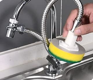 Dishwasher thermal atomization dishwashing artifact faucet automatic pressurized cleaning brush multi-functional cleaner