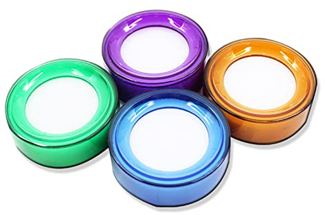 LOOMIKKE Finger Wet Sponge Cup Finger Moistener for Counting Currency Paper Money Bill Random Color Office Stationery Supplies