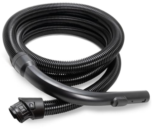 PRIMEBAG Schlauch 3m passend für Miele S8340 S8 S6 Complete C3 Compact C2 | Handgriff, Powerline Ecoline 3 Länge, Meter
