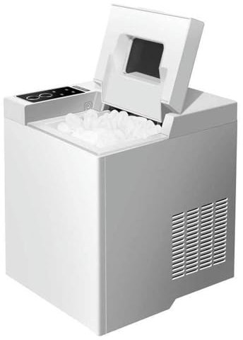 FHRKA Encimera de la máquina de Hacer el hogar de la máquina de Hielo eléctrica para la pequeña Tienda Comercial de té con Leche