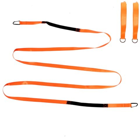 Abaodam 1set Skiing Traction Strap for Toddlers Webbing Ski for Beginners Boy Girl Skating Training Aid for Balance and Speed Control
