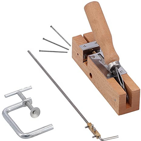 Beehive Puncher Frame Bee Eyelet Puncher Herramienta de Apicultura Profesional de Acero Inoxidable de Acero Inoxidable de para perforar Agujeros en Marcos de Abejas 17.7 x 12 x 4