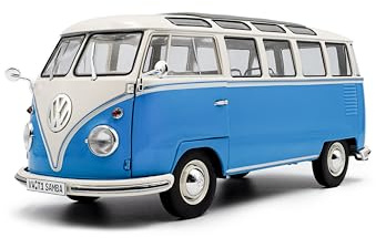 Solido 1:18 VW T1 21 Windows b. blau/weiß