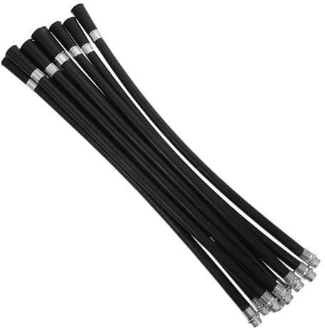 HAMPPLIES 10 pezzi Tubo di Ricambio per Estintore in Plastica Resistente Ugello Standard per Estintore Tubo Spray Spesso e Durevole per Estinzione degli Incendi