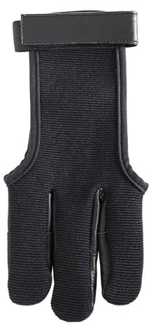 by Beier Germany Schießhandschuh Black Baumwolle & Leder S