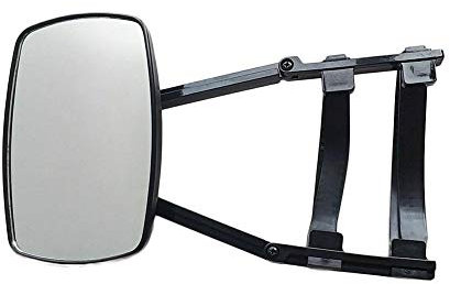 Abschleppspiegel,MoreChioce Wohnwagenspiegel Verstellbare Seitenverlängerung Universelle Aufsteckspiegel Verlängerter Rückspiegel Rückansicht Abschleppspiegel Verstellbarer Seitentürspiegel