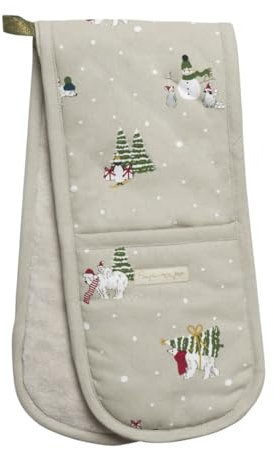 Sophie Allport Snow Season Double Oven Glove