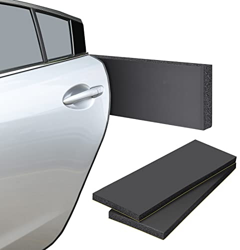 Garagen Wandschutz Selbstklebend, 2cm Dicker Türschutz Garage 2er Set | Selbstklebender Türkantenschutz Garage, Keine Rückstände Garagen Türschutz, für Ihr Auto, Garagenwand und Parkplatz