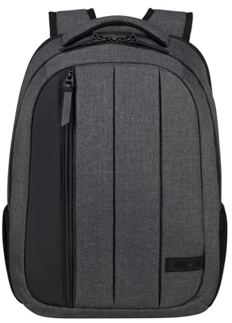 American Tourister Streetero - mochila para laptop 14 pulgadas, 39 cm, 16.5 L, gris (melange gris)