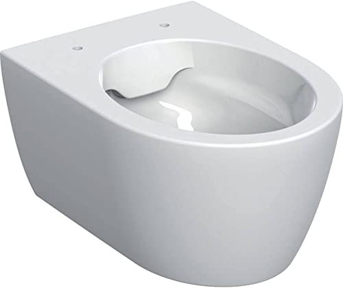Geberit iCon Wand-WC Tiefspüler, spülrandlos, verkürzte Ausladung, 502.380.00.8, Farbe: Weiß
