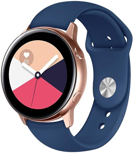 Replacement Band Silicone for Amazfit Bip 6/5 Unity/GTR 4/3/3 Pro/2/Balance 46mm/Balance 2/Helio, 22mm Bracelet Sport Watch Strap for Amazfit Stratos 3/2/2S/Pace/Active Max