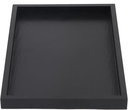 Juego de Bandejas Naturales Bandeja de té de Madera Bandeja de Comida Bandeja de Madera para Servir Bandeja de té Café Ecológico Frutas para Alimentos Hoteles Cafeterías