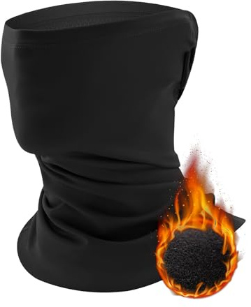 ROCKBROS Road to Sky Halbe Sturmhaube Fahrrad Halstuch Atmungsaktiv Schlauchtuch Halswärmer Herren Damen Warm Winddicht Balaclavas für Radfahren Laufen