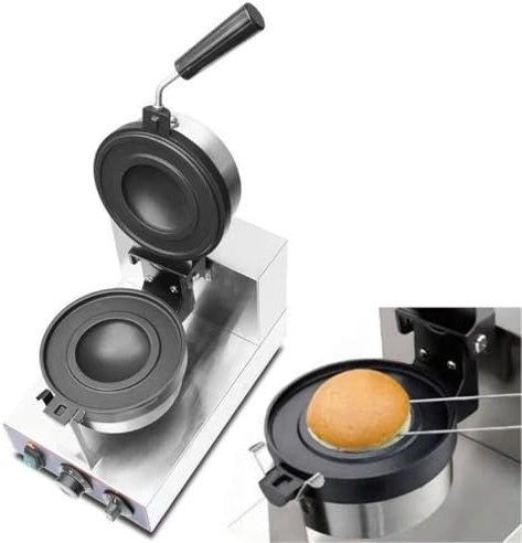 Macchina per hamburger, pressa elettrica per hamburger, macchina per waffle per hamburger commerciale, pressa per panini antiaderente, macchina per hamburger, pressa elettrica per panini, ri