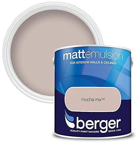 Berger 2.5L Matt Emulsion Mocha Mix