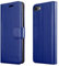 iCatchy For iPhone SE 2022 Case SE 2020 Case, iPhone 8 Case iPhone 7 Case Leather Wallet Book Flip Folio Stand View Case Compatible with iPhone se 2022/2020 Phone Case Cover (Blue)