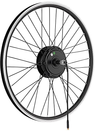 windmeile | E-Bike Nabenmotor Hinderrad, eingespeicht, Schwarz, 26', 48V/250W, E-Bike, Elektro Fahrrad, Pedelec