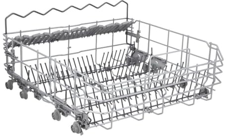 easyPART passend für BOSCH 20003053 Geschirrkorb unten für Geschirrspüler | Unterkorb, Spülmaschine, Korbrollen 8, BSH-Nr 00611475, Klappstachelreihen 6, Gläseranlagebügel, Tassenablagen