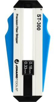 Jonard Tools ST-300 Pince à dénuder de précision pour fibre optique (180-330 microns)