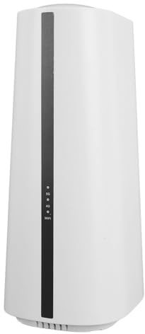 CPE 5G Router Celular de Doble Banda 2,4G/5,8G NR SA NSA Con Ranura para Tarjeta SIM - Gigabit Ethernet Inalámbrico de Alta Velocidad 1800Mbps (Enchufe Europeo)