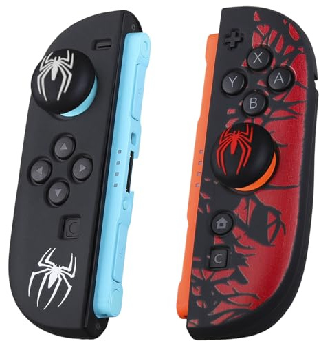 9CDeer Handle Grip Protective Cover Case for Switch 2 JC Controller Spider Edition [2025 Model]
