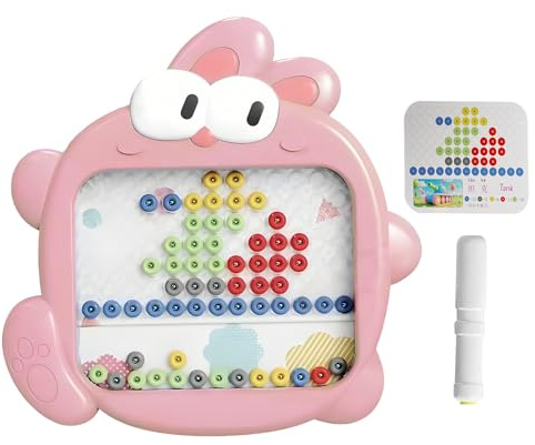 Magnettafel – Magnetspiel für Kinder 1 2 3 Jahre – Tablet Freizeit Tiere niedlich für Mädchen Reise Geburtstag Weihnachten Ostern
