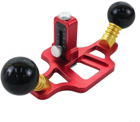 Handh eld Router Plane, profondità di regolazione rapida con tappo di profondità per scanalature mortasa, lavorazione del legno professionale manuale pulizia del fondo pialla
