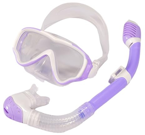 Rebellious 2. Occhiali da immersione per bambini Snorkeling, occhiali da nuoto viso e snorkeling, per piscina/uso subacqueo, maschera da immersione anti-appannamento per bambini