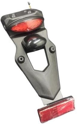 Portamatriculas Compatible con GR 8 GR8 Soporte de matrícula Guardabarros Trasero de Motocicleta Soporte de Guardabarros