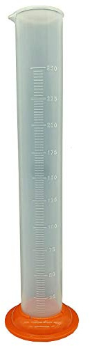 one by Camamoto misurino dosatore olio (cod 77622011A misurino dosatore olio 250ml con tappo per miscela 2tempi - 4 tempi/cambio olio motore fai da te)