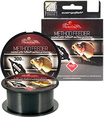 CARP EXPERT Method Feeder Teflon Schnur 300m 0,30mm 11,45kg Monofile Schnur Mono Feederschnur