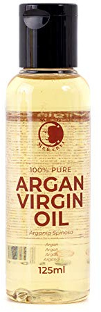 Mystic Moments | Argan nativ-Trägeröl | 125ml | Argan nativ-Öl für Hautpflege, Haarpflege, Massage und kosmetische Mischungen.