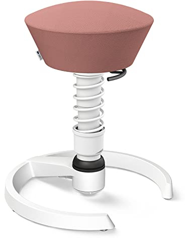 aeris Swopper – Ergonomischer Hocker – Bürohocker höhenverstellbar – Vielseitiger Sitzhocker für einen gesunden Rücken – Bürostuhl ohne Rollen, Feder Standard