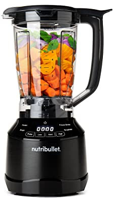 nutribullet Hot & Cold Blender 1500W - Black - 3 Pre-Programmed Smart Blend Speeds & Pulse & Extract Functions - Blend Fruit, Ice & Nuts - 1.85L Capacity - Great For Smoothies, Soups, Nuts & Purees