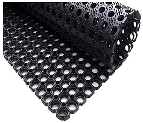CORE GRASS Heavy Duty Rubber Grass Mat Garden Playground Protection Mats Safety Anti-Slip Outdoor Matting (2, 1.5m x 1m x 23mm)