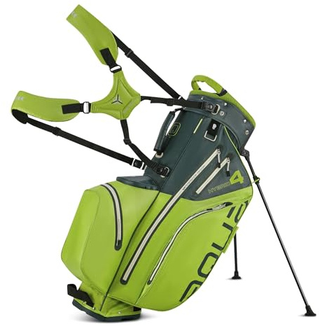 Big Max 2024 Aqua Hybrid 4 Standtasche (Wald/Grün/Limette)