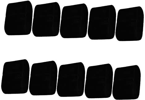 MERRYHAPY 10stücke Flannelette Schmuckkissen Für Armbänder Uhren Und Schwarze Display-pillow Für Schmuckorganisation Und Präsentation