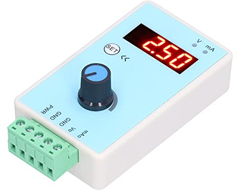 Générateur de Signaux Portable 0-10V/2-10V 0-20mA/4-20mA | Appareil de test analogique courant et tension, ABS avec bouton de commutation de mode