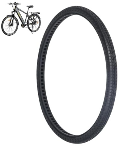 Pneumatico Solido 24 x 1 3/8 (37-540) Gomma Piena a nido d’ape bici e-bike bicicletta elettrica Anti-Foratura
